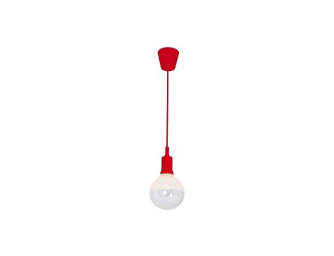 Lampa wisząca bubble red 5W E14 LED czerwona 350 lm ML462