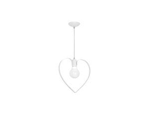 Lampa wisząca AMORE WHITE 1xE27