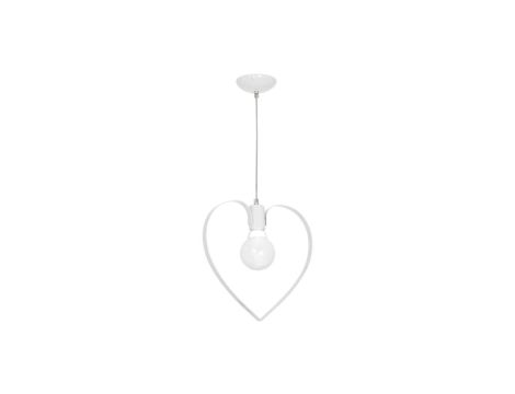 Lampa wisząca AMORE WHITE 1xE27