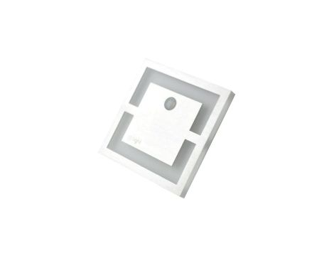 Oprawa schodowa LED QUADRO z czujnikiem PIR 6500K 12V 0,6W 15lm EKS1047