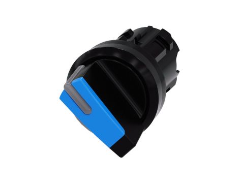 Przełącznik 2 pozycyjny 22mm czarny/niebieski bez samopowrotu O-I możl podświetl tworzywo IP69k SIRIUS ACT 3SU1002-2BF50-0AA0