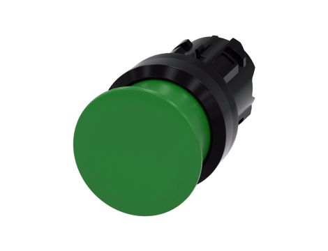 Przycisk grzybkowy 22mm tworzywo zielony 30mm z samopowrotem SIRIUS ACT 3SU1000-1AD40-0AA0