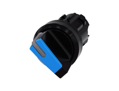 Przełącznik 2 pozycyjny 22mm czarny/niebieski z samopowrotem OI możl podświetlenie tworzywo IP69k SIRIUS ACT 3SU1002-2BC50-0AA0
