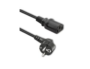 Qoltec Kabel zasilający IEC C13/SCHUKO 3x0.75mm 1.5m