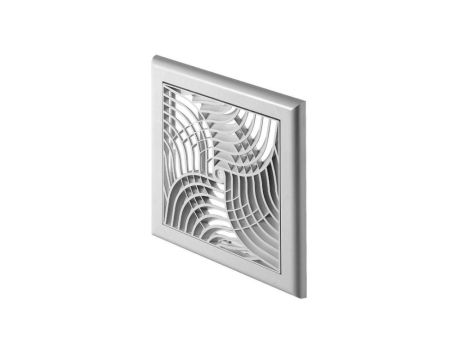Kratka wentylacyjna awenta 15x15 biała bez kołnierza