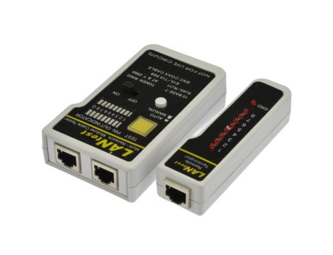 Tester kabli sieciowych RJ45/BNC NEKU auto/manual