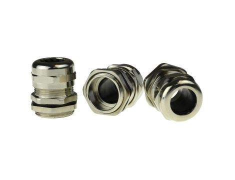 Dławnica metalowa M18x1,5 IP68 z nakrętką