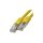 Patchcord FTP kat.5e kabel sieciowy LAN 2x RJ45 linka żółty 2m NEKU