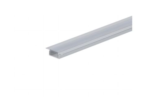 Profil led Basic Plus 2m anodowany z osłoną przeźroczystą CLF