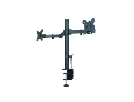 UCHWYT BIURKOWY DO 2 MONITORÓW LED/LCD 13-27 L-02N ART