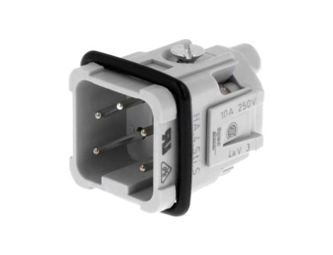 Złącze HDC męskie 5pin 250V HTS-1-1103402-1
