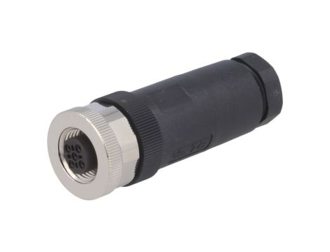 Złącze okrągłe M12 żeńskie proste nieekranowane 5pin 60V PG9 T4110402051-000