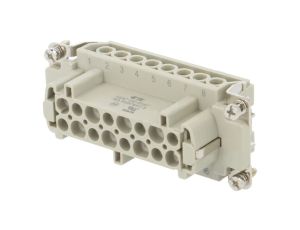 Złącze HDC żeńskie 16pin 500V T2040162201-000