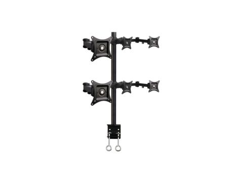 UCHWYT BIURKOWY DO 6 MONITORÓW LED/LCD 13-20 L-06 ART seria PREM