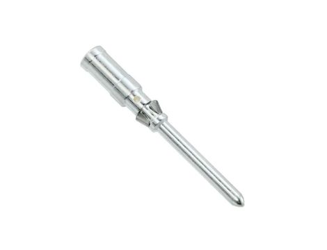 Styk HDC męski srebrzony na przewód 1,5mm T2020001015-000
