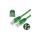Patchcord UTP kat.6 kabel sieciowy LAN 2x RJ45 linka zielony 0,25m NEKU