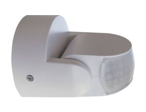 Czujnik ruchu 1200W IP65 PIR / na podczerwień wodoodporny natynkowy biały SENSOR 16 GXSE016