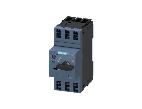 Wyłącznik silnikowy 3P 0,18kW 0,45-0,63A wielkość S00 zaciski spręzynowe 3RV2011-0GA20