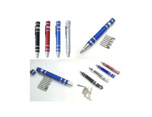 Śrubokręt 8w1 pen wkrętaki proste i krzyżowe 8 mini