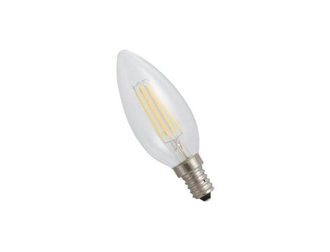 Żarówka led filament E14 led 6W g45 świeca neutralna biała 4000K RETRO