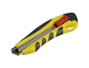 Nóż z ostrzem łamanym 18mm metalowe prowadnice korpus z tworzywa 17B428