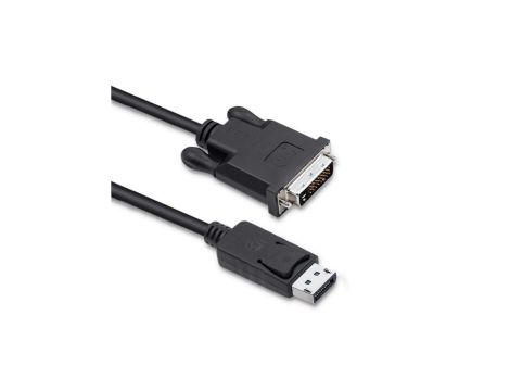 Qoltec Kabel DisplayPort DVI (24+1) męski 1.8m