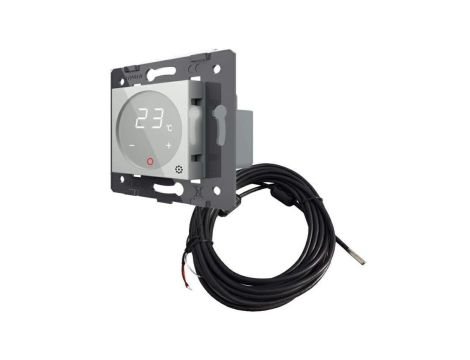 Livolo wkład termostatu pokojowego dotykowego szary z podłogowym czujnikiem temperatury