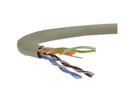 Kabel FTP kat.5e F/UTP 4x2x0,5 /100m/