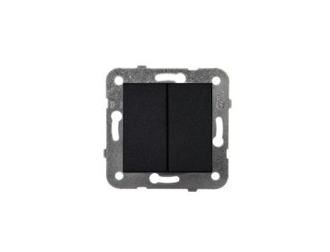 Panasonic NOVELLA łącznik świecznikowy czarny 92105502M