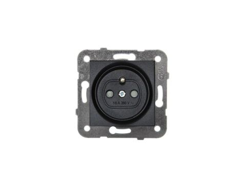 NOVELLA Gniazdo poj. z/u z przesłonami czarne 92105545