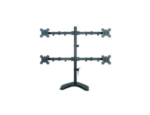 Biurkowy Uchwyt Obrotowy na Cztery Monitory 13-27 Cali 40kg