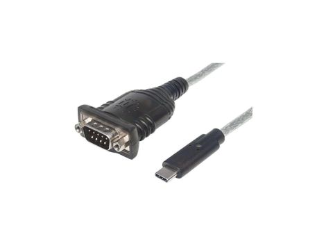 Konwerter Adapter USB-C na RS232/COM/DB9 na Kablu 45cm