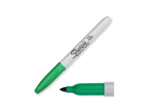 Marker permanentny zielony 1,0mm Sharpie Fine