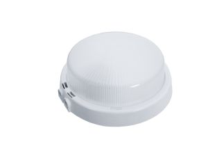 Oprawa RIVA, E27, 100W, biała-polipropylen, 2xdławik, klosz matowy-szkło, IP44 A2110-M