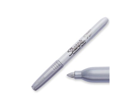 Marker permanentny metaliczny srebrny 1,4mm Sharpie Metallic