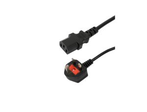 Kabel zasilający angielski 1,8m UK C13 BS1363 ESPE