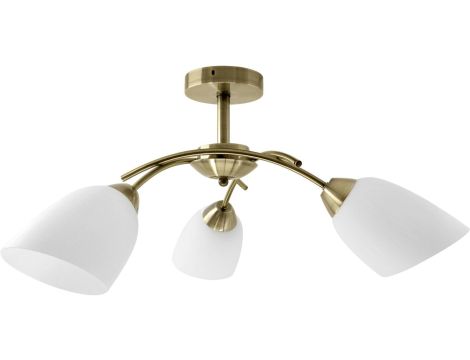 Plafon Activejet AJE-NIKITA 3P E27 3x40W Patyna