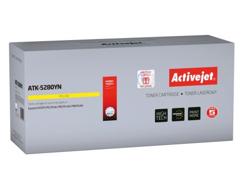 Toner Activejet ATK-5280YN (zamiennik Kyocera TK-5280Y Supreme 11000 żółty)