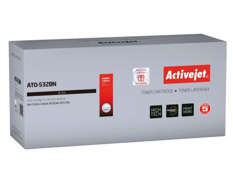 Toner Activejet ATO-532BN (zamiennik OKI 46490404 Supreme 1500 stron czarny)
