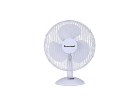 WENTYLATOR RAVANSON WT-1040 BIAŁY, SZARY 3 ustawienia prędkości, Szeroki kąt oscylacji,