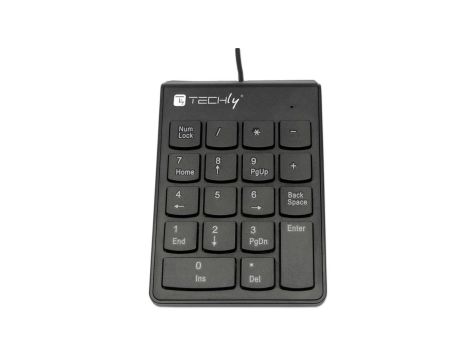 Klawiatura Numeryczna Keypad USB 18-Klawiszy Slim Techly