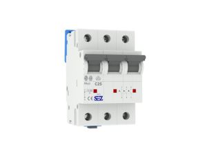 C25A 3P 10kA Wyłącznik nadprądowy bezpiecznik eska PR63 SEZ 1613