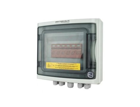 Rozdzielnica PV Fotowoltaiczna Solarna 2-Stringowa DC 1000V T1 T2 PG Doktorvolt 4463