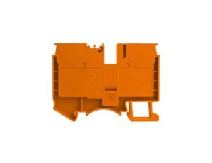 Złączka szynowa przelotowa zaciskowa pomarańczowa 10mm2 1P UL