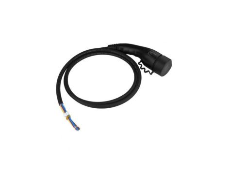 Wtyk do ładowania samochodów wtyczka typ2 z kablem 2m 230V 16A 3,6kW 5842