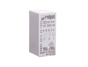 Przekaźnik miniaturowy 2P 24V DC PCB w obudowie RM84-2012-25-1024 600344