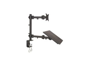 UCHWYT BIURKOWY DO MONITORA LED/LCD 13-27 + notebooka L-23 ART