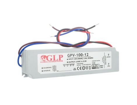 Zasilacz GPV 100W 12V DC ip67 gpv-100-12 led glp