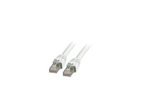 Patchcord SFTP Cat8.1, LSZH, 1m, szary