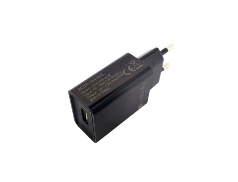 Sieciowa Ładowarka USB-A 5V 2.4A 12W max. Czarna